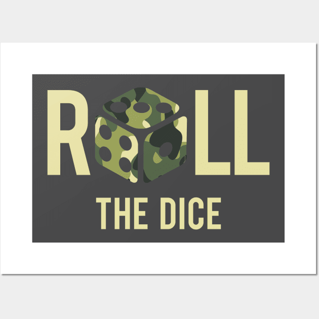 Roll the Dice Wall Art by Little Big